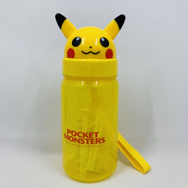 Skater 皮卡丘 兒童學習水壺 吸管水壺 350ml 附掛繩, 1個