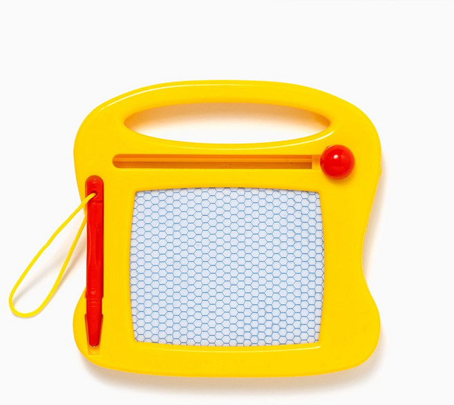 민화샵 손잡이 매직 칠판, 1개, 노랑 I250115A