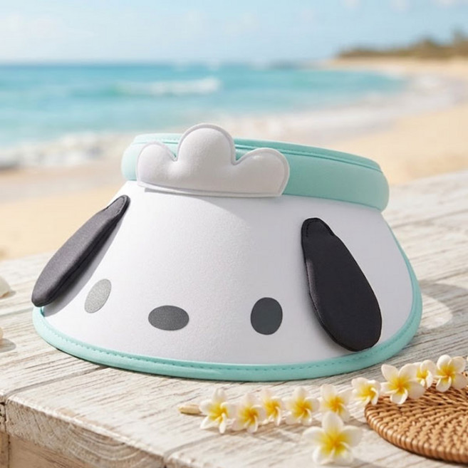 포차코 입체 페이스 핀캡 여름 햇빛가림 썬바이저 모자