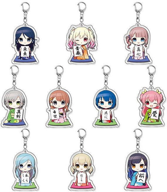 프로젝트 세카이 하츠네 미쿠 아크릴 키링, 18007, 5.5cm