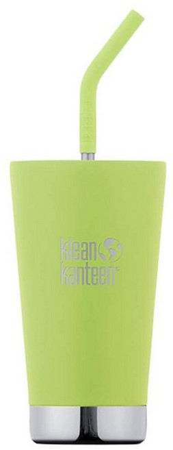 Klean Kanteen 19322079015016 빨대 포함 단열 텀블러 스테인리스 스틸 473ml(16온스) 473ml(17온스) 그외 각종 540360, 쥬시 페어