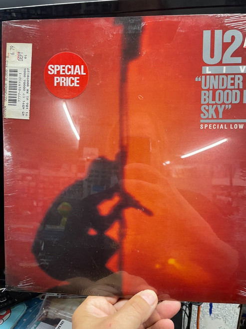 (수입 LP) U2Live Under A Blood Red Sky Mini LP 1983 Island FACTORY SEALED 1983, (수입 LP) U2Live Under A Blood R