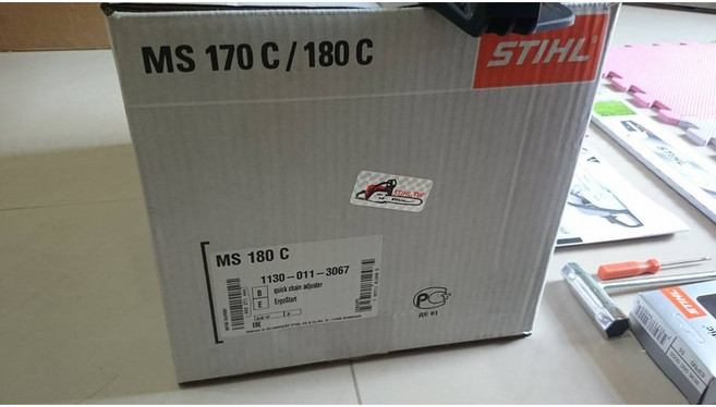 正廠公司貨 假貨退款 西德STIHL MS180c鏈鋸 16英吋 附正廠導板與鏈條 購機享保固喔, 1個, 西德STIHL MS180c鏈鋸16英吋