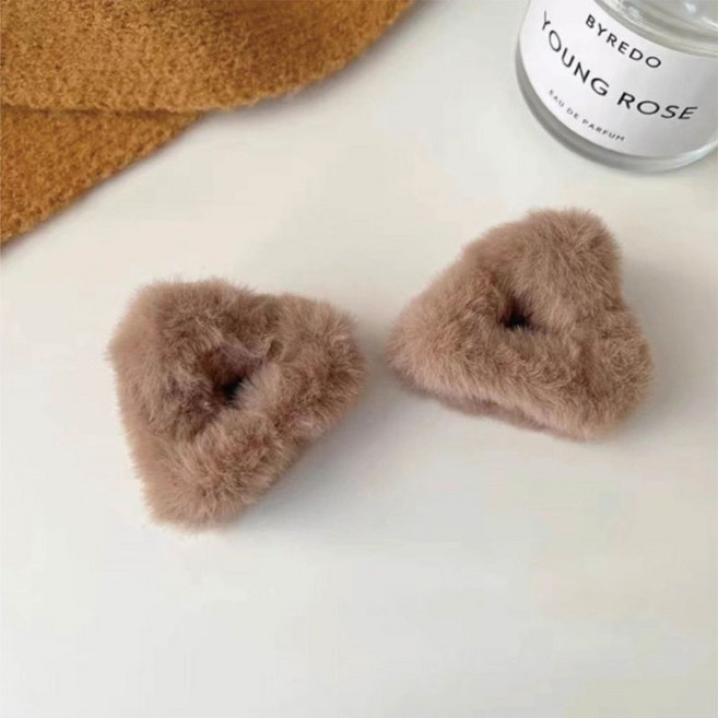 Helena 貓耳毛絨髮夾 抓夾 鯊魚夾