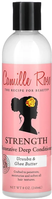 Camille Rose 스트렝스 리스토어러티브 딥 컨디셔너 유쿠바 및 기버터 240ml(8oz), CamilleRose스트렝스리스토어러티브딥컨디셔너유쿠바, 1개, 240ml - 쿠팡
