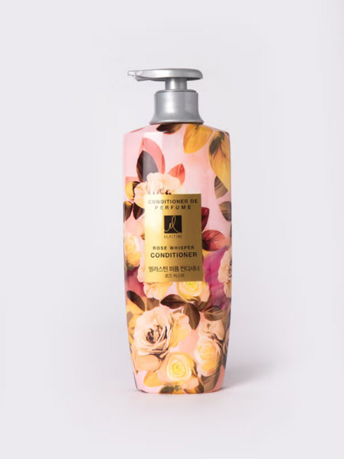 엘라스틴 퍼퓸 컨디셔너 로즈 위스퍼, 600ml, 2개