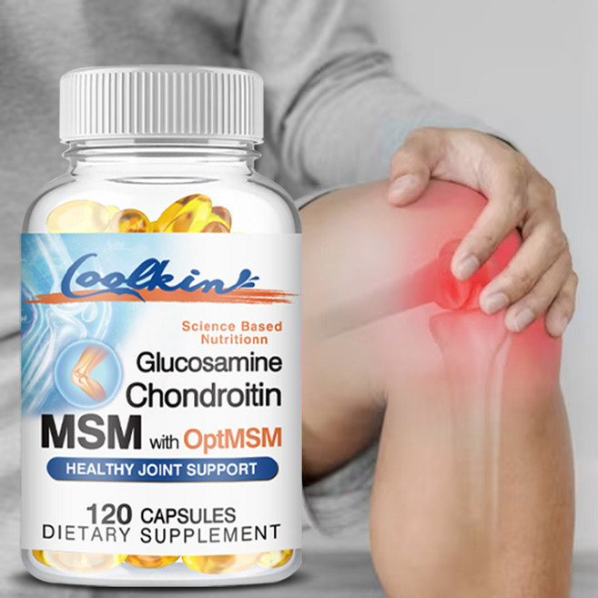 Coolkins 葡萄糖胺軟骨素 MSM 健康關節支持, 120組