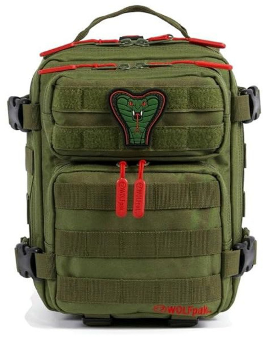 WOLFpak 9L 백팩 미니 베놈 그린, 10 Green