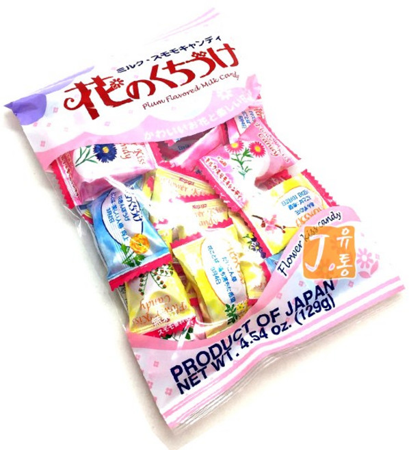 카수가이 플라워키스 사탕, 129g, 3개