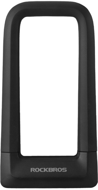 락브로스 고강도 강철 U락 열쇠 자물쇠, 1개, RKS626-BK