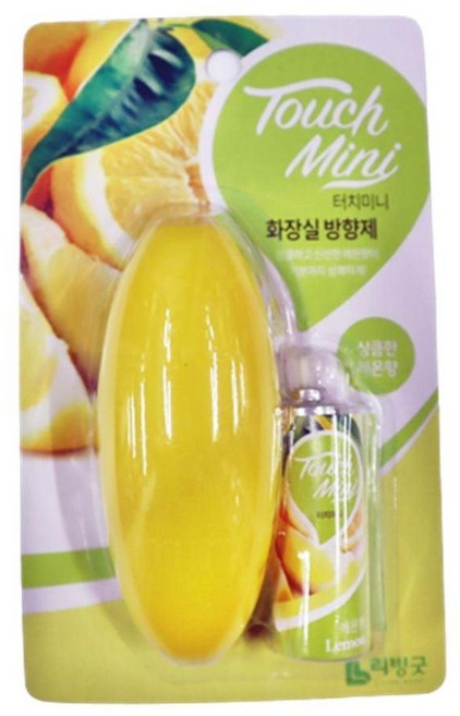 터치필 레몬 화장실방향제 화장실용방향제 욕실변기탈, 1, 본상품선택, 13ml