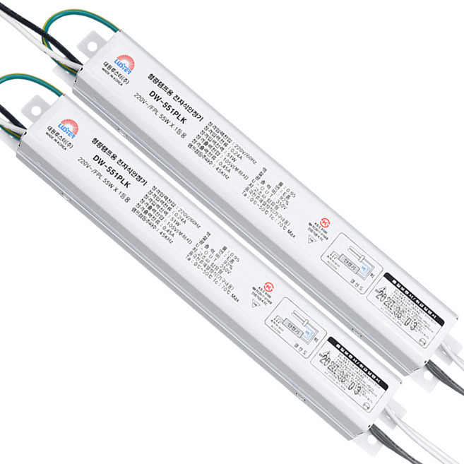 대원루스터 국산KS FPL 55W 1등용 슬림형 전자식안정기, 1개