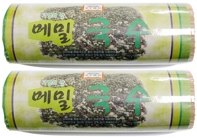 금성제면 국수마을 메밀국수, 1kg, 2개