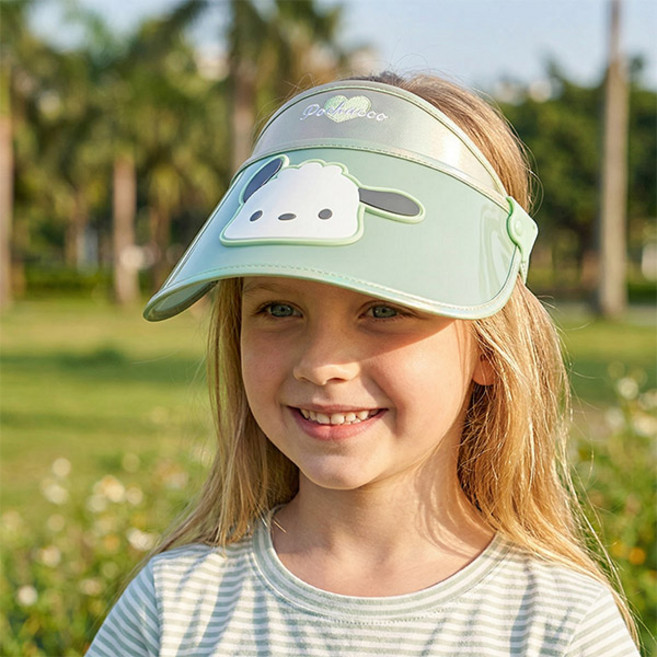 포차코 챙 각도조절 아동 캐릭터 얼굴 썬캡 모자 각도캡