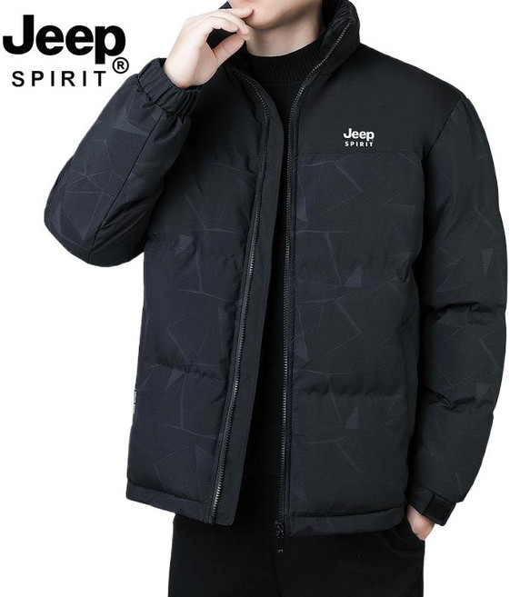 지프스피릿 남성 겨울 캐주얼 루즈핏 패딩 점퍼 따뜻한 솜옷 재킷 JP7361