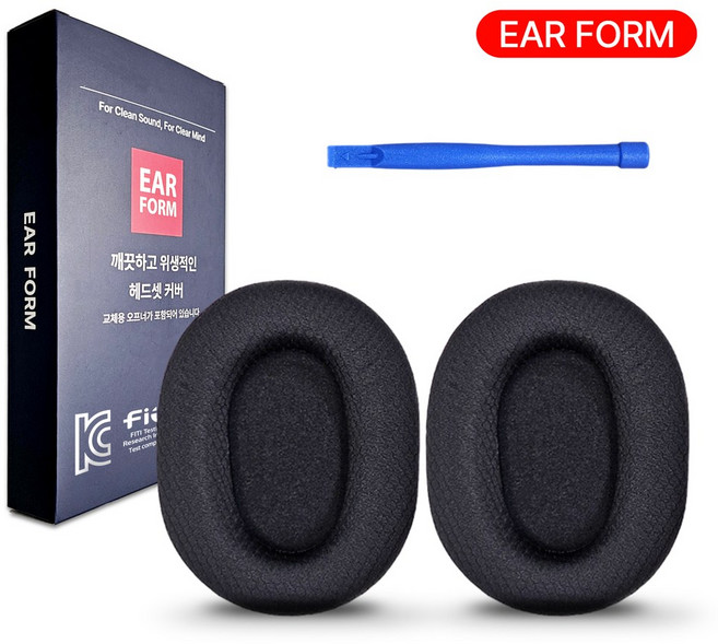 레이저 바라쿠다 X 헤드셋 커버 이어 패드 XPLUS 호환 이어폼 쿠션, 메쉬형(H003), 1개, 메쉬형 (H003), 이어패드(좌+우)한쌍