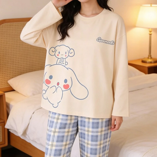 긴팔 긴바지 잠옷 파자마 홈웨어 상하세트