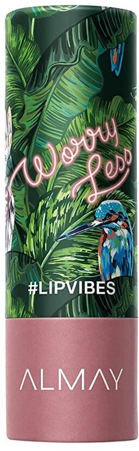 Almay Lip Vibes 립스틱 비타민 E 오일 및 시어 버터 함유 매트 피니시 저자극성 Eat Cake 4g(0.14온스) - 쿠팡
