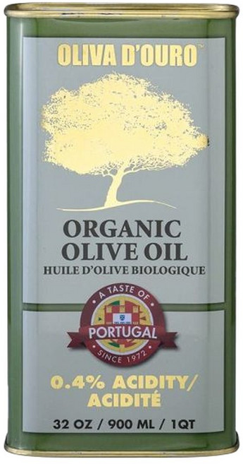 포르투갈 올리브 오일의 맛 엑스트라 버진 오일 과일 같은 32온스 틴, 1개, 900ml