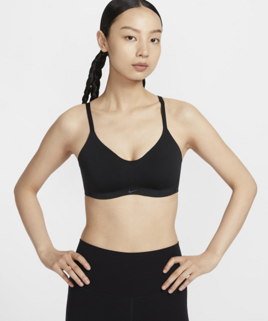 나이키 nike 엘레이트 미니멀리스트 라이트 서포트 패드 컨버터블 스포츠 브라 W 블랙 쿨 그레이 FQ355