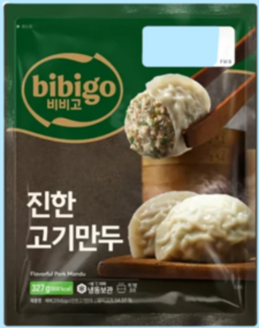 비비고 수제진한고기만두327g X 2개, 327g