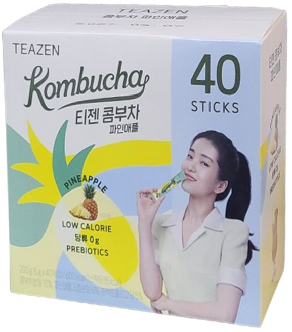 티젠 콤부차 파인애플 5g x 40입, 40개입, 1개
