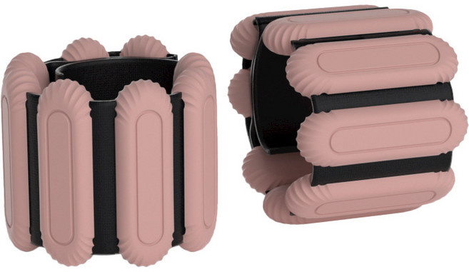 SYC954 웨이트 밴드 수영 피트니스 플라티 에너지 루프 밴드 발 밴드, 베이지색, 1개