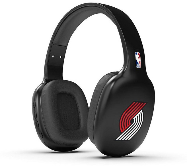 SOAR NBA 무선 오버 더 이어 블루투스 헤드폰 인디애나 페이서스_168016, 포틀랜드 트레일 블레이저