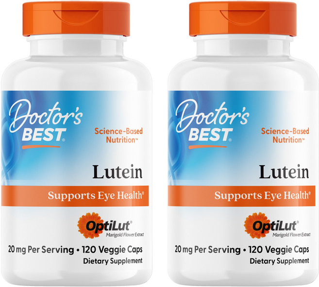 닥터스베스트 루테인 20mg 베지 캡, 120정, 2개