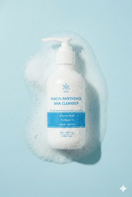 슬아 나이아신 판테놀 바하 클렌저, 1개, 150ml