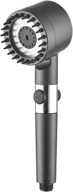 누바르 9세대 파워수압 정밀필터 샤워기 헤드, 파워수압샤워기+거치대+샤워호스+필터10개입, 1개