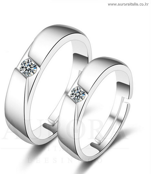 명품브랜드 다이아몬드 커플링 커플반지 BAN-2191