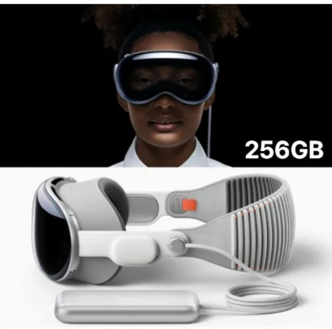 애플 비전 프로 Apple Vision Pro MR 공간 컴퓨팅 웨어러블 장비 256GB 포함, OLED, 2.5cm