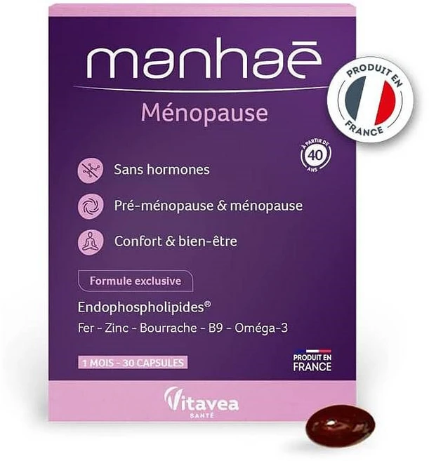 프랑스 비타베아 만해 여성 멀티 메노포즈 메노페이스, 1개, 30정 - 쿠팡