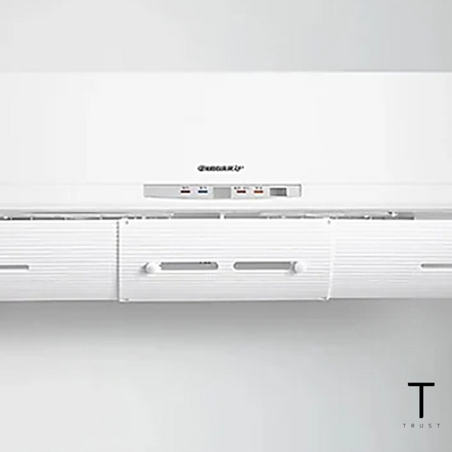 에어컨 가드 벽걸이 에어컨 바람막이 윈드바이저 에어컨 화이트