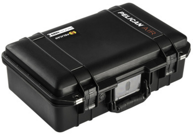 [특가] 펠리칸 에어 케이스 1485 Air, 블랙, 1개