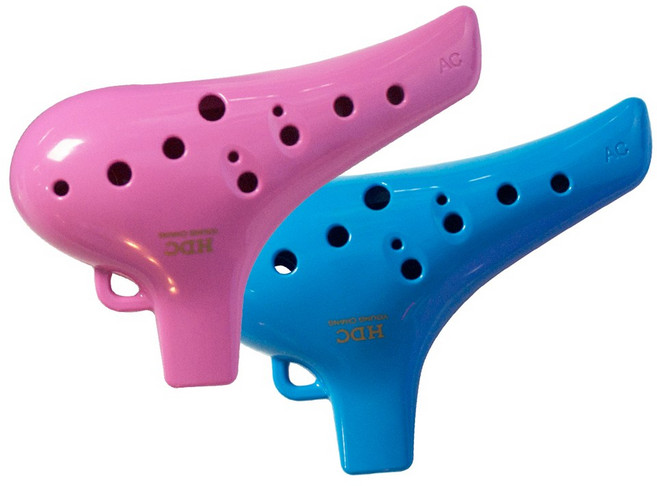 영창 알토 오카리나 YO-14 (핑크 블루), 핑크, 1개