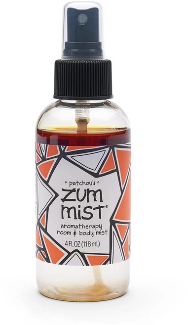 줌 패츌리 룸 앤 바디 스프레이 118ml Zum Mist Room & Body Spray Aromatherapy Essential Oil Spray, 1개 - 쿠팡