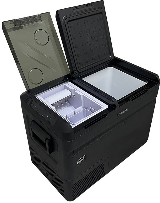 차량용냉장고 제빙기 LG콤프 카투어 ICY36 캠핑 휴대용 이동식 냉장고 36L, 블랙