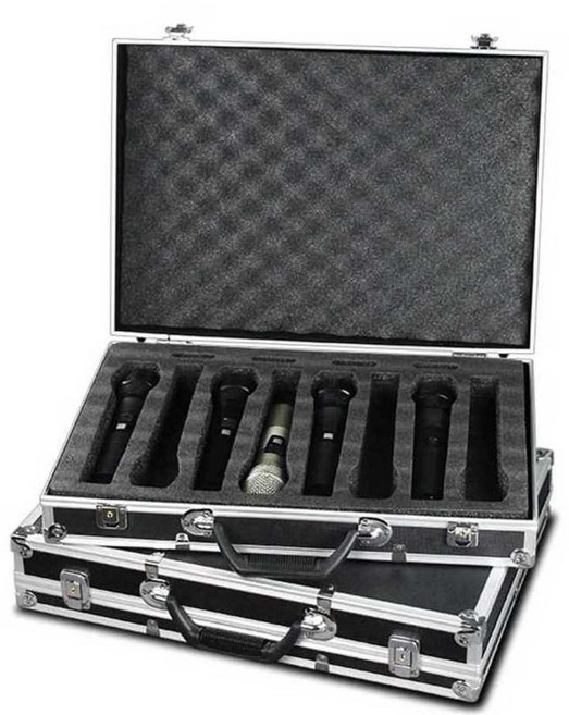 마이크 보관함 알루미늄박스 케이스 무선마이크 수납, 1개, 8구