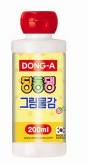 동아 딩동댕물감 200ml 낱색, 연주황