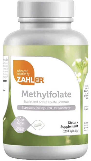 잘러 메틸폴레이트 스테이블 앤 액티브 포뮬러 캡슐, 1개, 120정 - 쿠팡