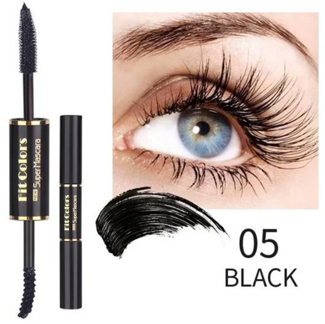 fizz 투명마스카라 컬러풀 마스카라 방수 속건성 속눈썹 컬 익스텐션 메이크업 블루 레드 퍼플 블랙 화이트 화장품, 16 05, 1개