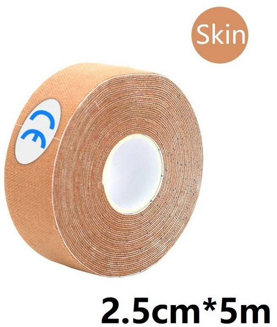 리프팅밴드 2.5CM x 5M 주름 제 테이프 얼굴 리프팅 뷰티 도구 LBHL09, 4-Skin