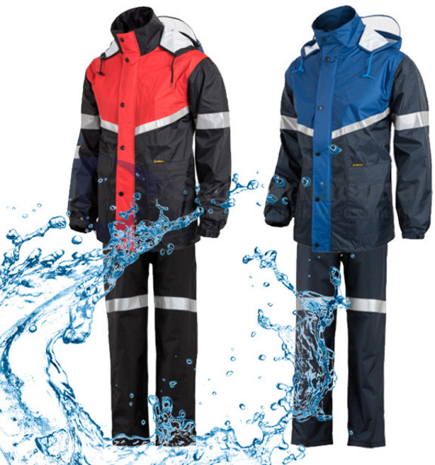 제비표우의 MC-2000N 상하의 세트 업무용 오토바이 배달 우의