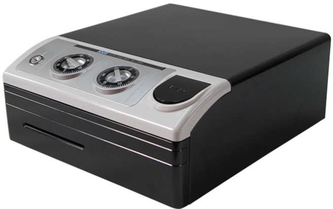 범일금고 NC-350B 카운터 슬라이딩 금고 돈통 매장 캐시박스, 블랙, 1개