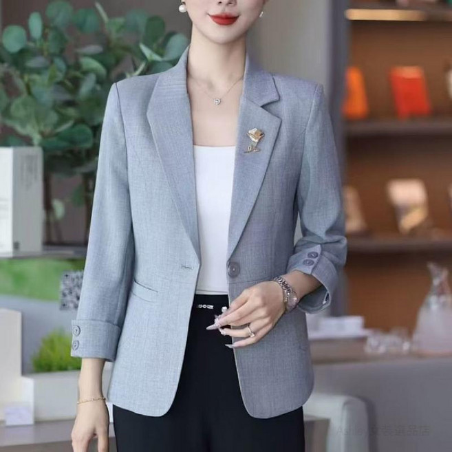 設計感時尚西裝外套 少女感可愛風 時尚洋氣小西服 顯瘦修身