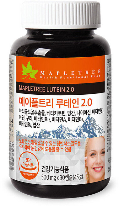 메이플트리 루테인 2.0 눈건강 45g, 90정, 1개