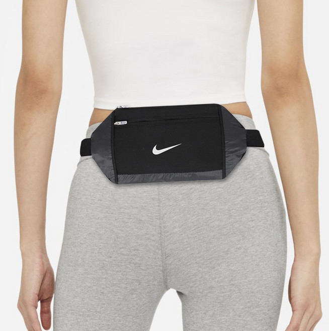 나이키 러닝 슬림 웨이스트백 플립벨트 힙색 가방 허리색, 29cm x 15cm x 1.5cm, 1개