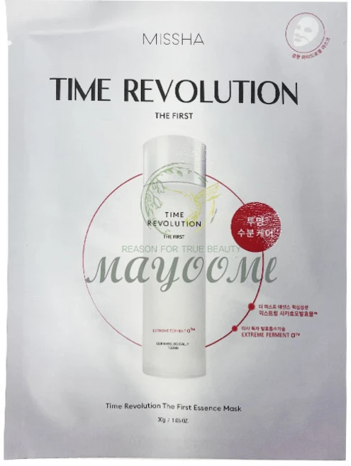 미샤 타임 레볼루션 더 퍼스트 에센스 마스크 30g, 1개입, 1개 - 쿠팡